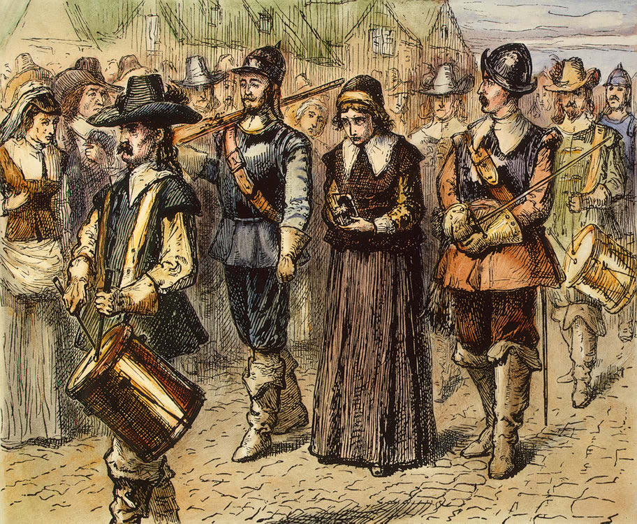 Mary Dyer Being Led