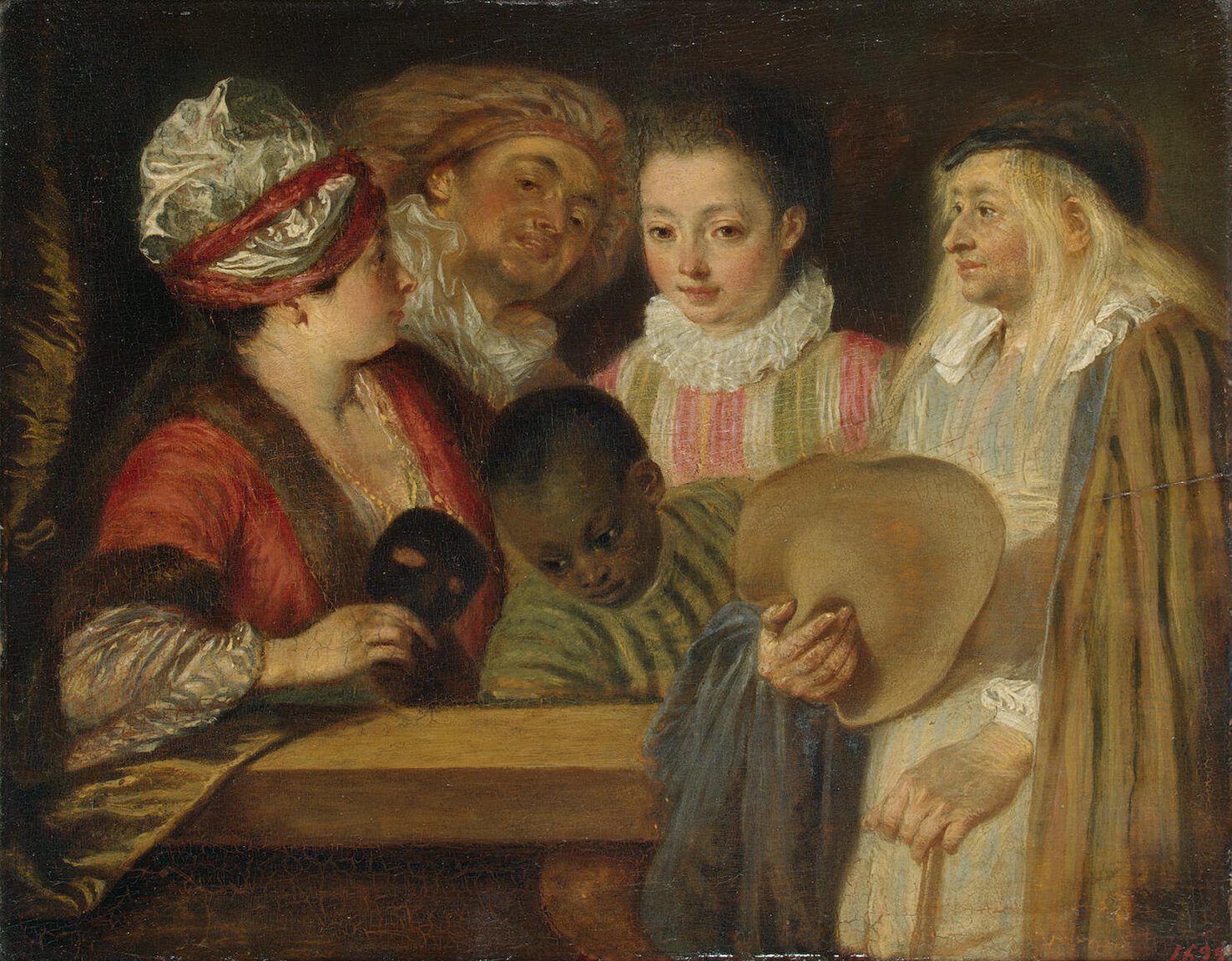 Actors of the Comedie-Francaise by Jean-Antoine Watteau (1711-1718)